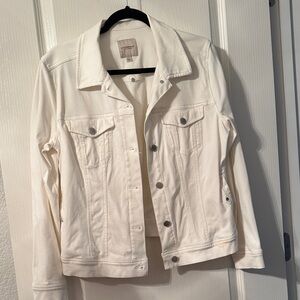 Universal Thread Off-White Denim Jacket
